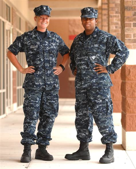 us navy blue camo uniform.